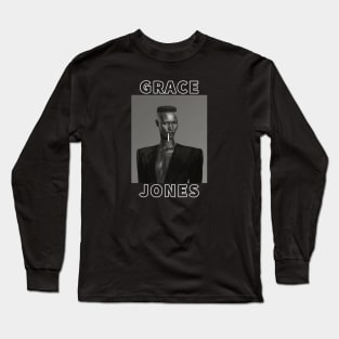 Grace Jones Long Sleeve T-Shirt